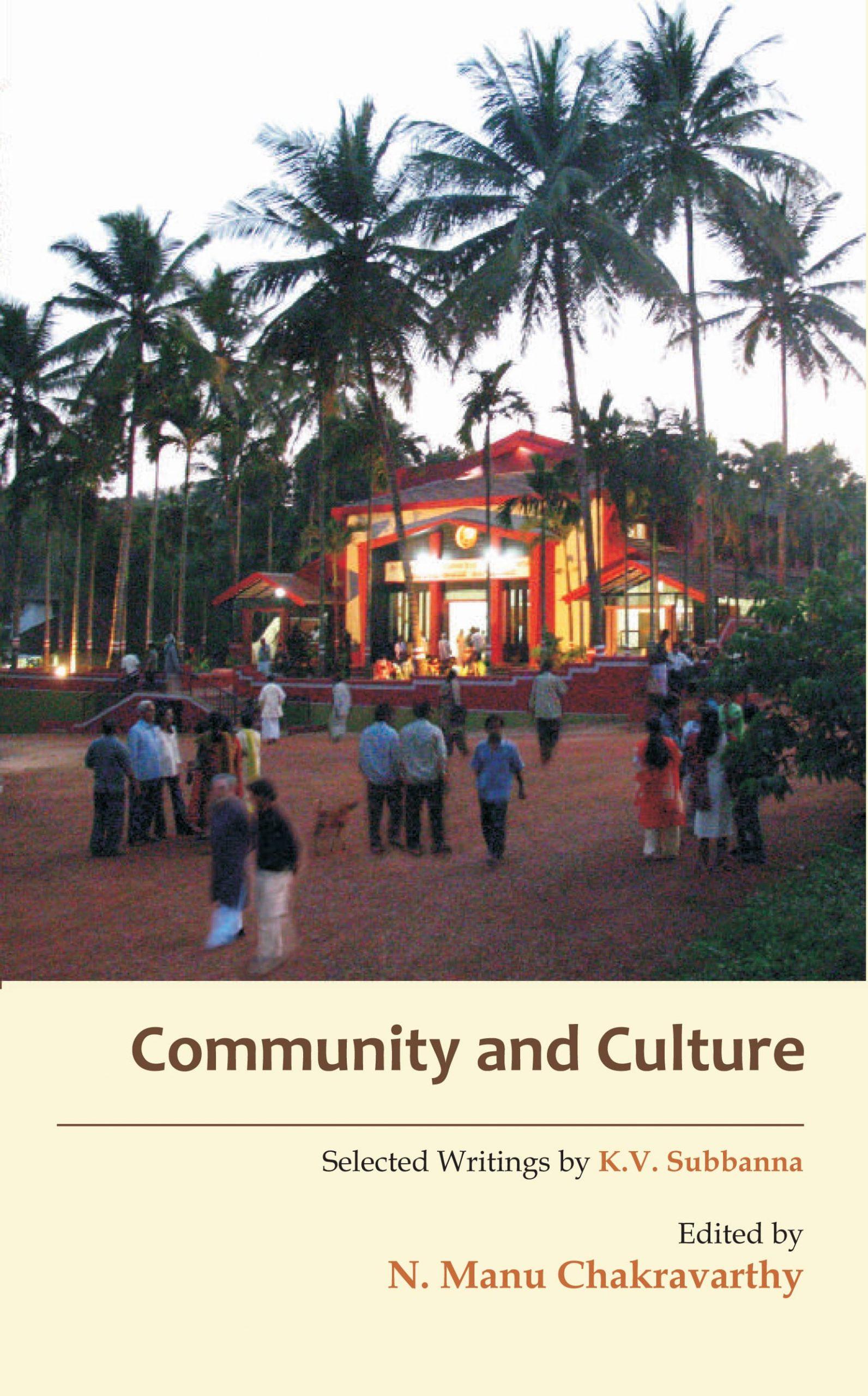 Community and Culture